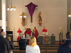 Palmsonntag in Heilig Kreuz